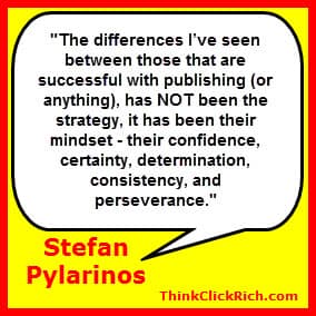 Stefan Pylarinos Self Publishing Success