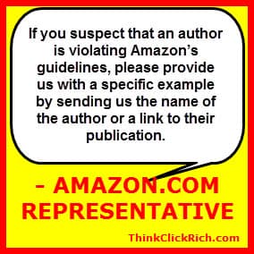 How to report Kindle Violations