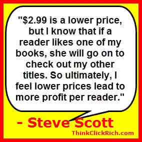 Steve Scott Books and Pricing
