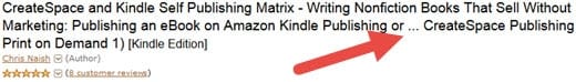 Amazon Kindle Keywords Removed